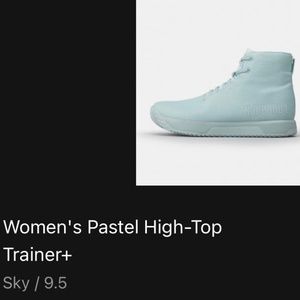 NOBULL women’s pastel high-top trainer+